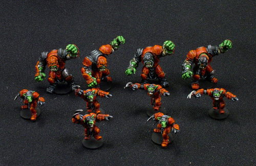 Dreadball Greenmoon Smackers team.