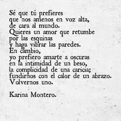 m2karina:  #karinamontero