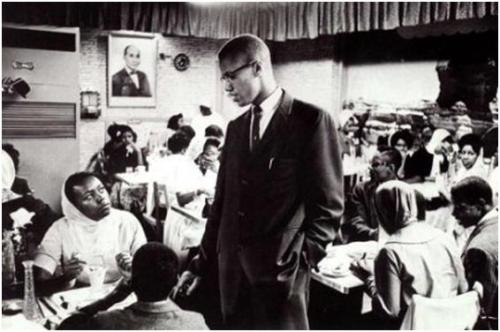 MALCOM X + SHEIKH AHMAD HASSOUN, SUDAN (1959)