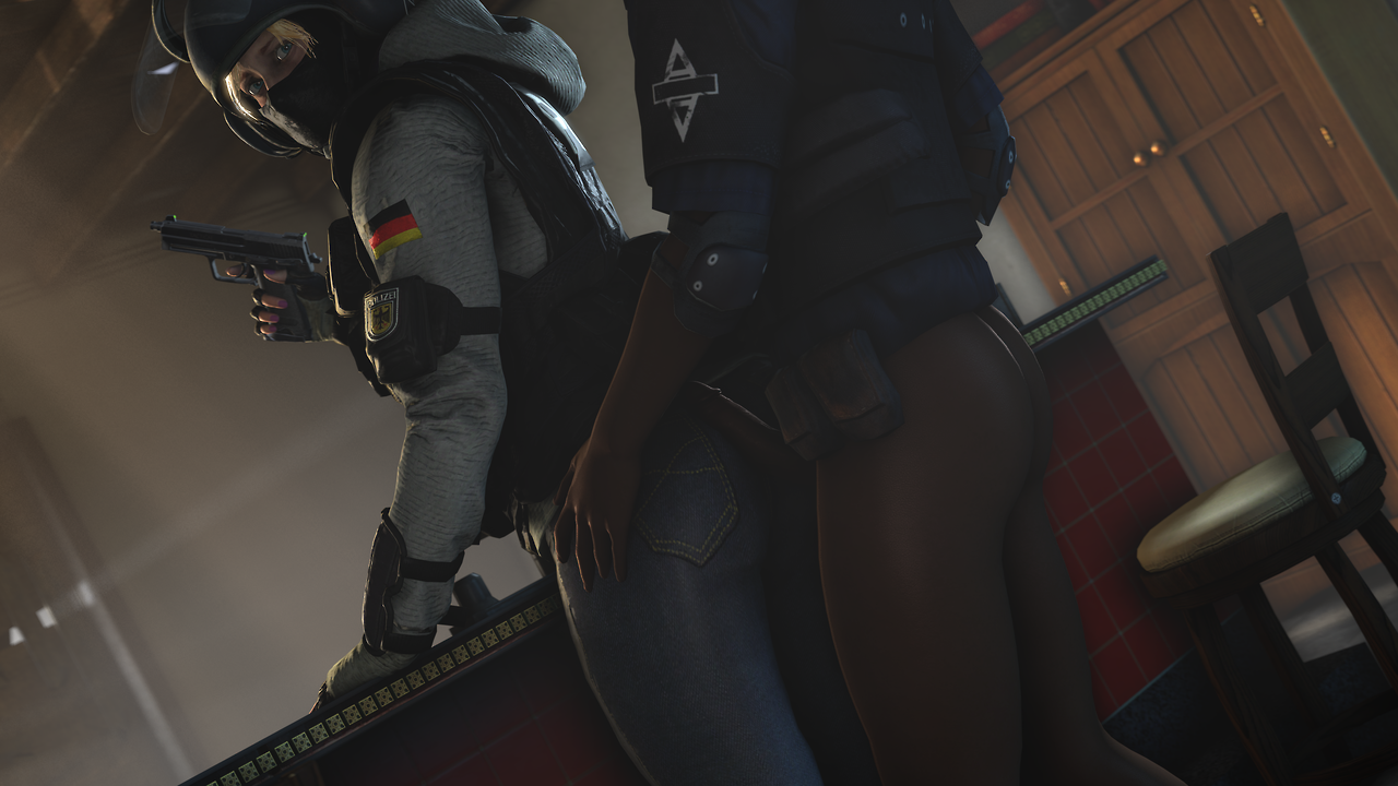 dinoboy555: IQ Fucked From Behind During An Operation I dont play siege all to often.