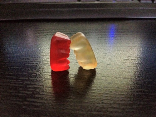 XXX Gummy bear love photo