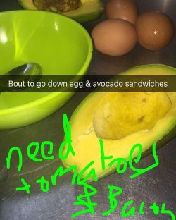 #Avocado #Aguacate #Eggs #Huevos #Sandwich