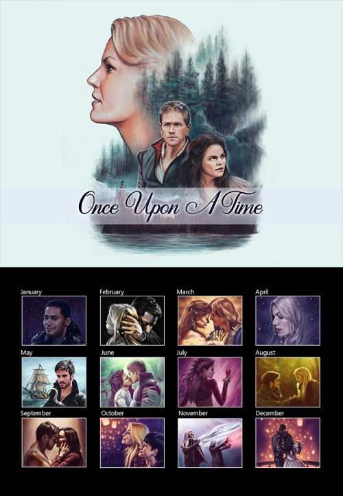 A little late, but here’s some OUAT calendars for 2022! Lulu doesn’t do previews apparently, but the