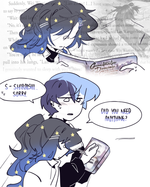 Kohane And Akito Liking Yuri Manga Is So Funny And Honestly I See It As Canon Now, But That Begs The