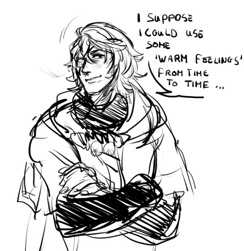 drazudrazz: I RP him, and these were some scenes in that session. my beautiful son needed hugs..