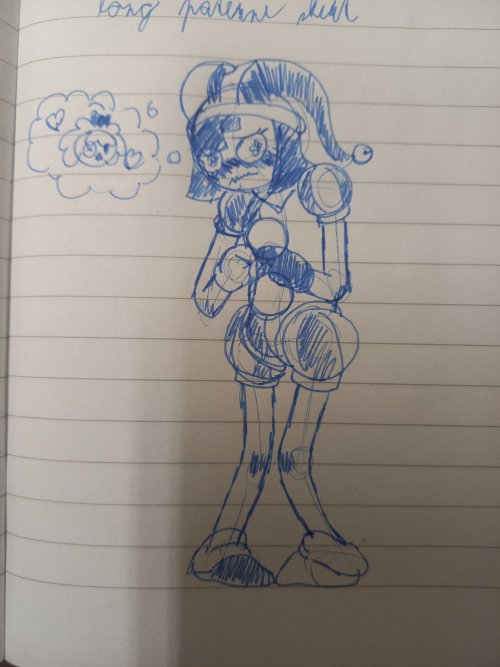 Adding Something So It Won't Be Only My Collection. It's Quick Sketch From School Note-book