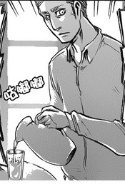 realfrosting:  fuku-shuu:  realfrosting:  realfrosting:  Okay I know this chapter was pretty heavy but I cannot get over Erwin pouring the Fr ICKEn WATER WHILE HANJI IS EXPLAINING THIS I KNOW HE IS POURING IT FOR HER BUT HE JUST LOOKS AT IT LIKE IT’S