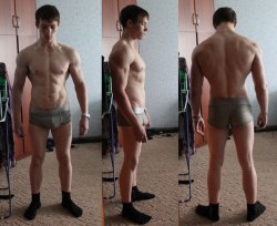 muscle-roids-y-bears:  Maxs Troyan14yo —&gt; 17yoMuscle monster roid transformation