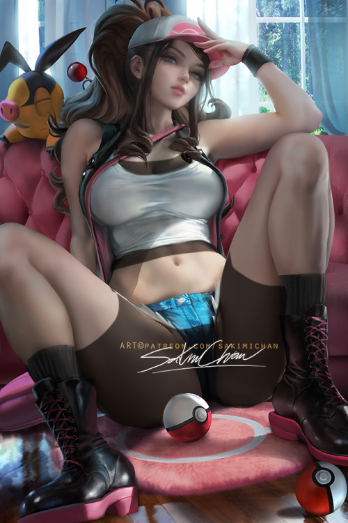 sakimichan:   Time for older pokemon pinups