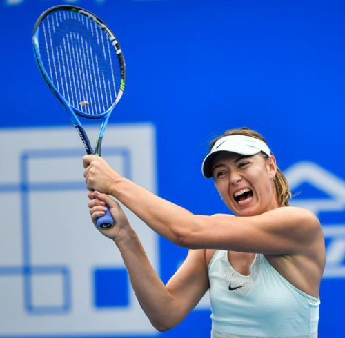 alwayswithsharapova:Maria Sharapova defeated 6-3 6-3 Zarina Diyas and is in the Shenzen Open Semifin