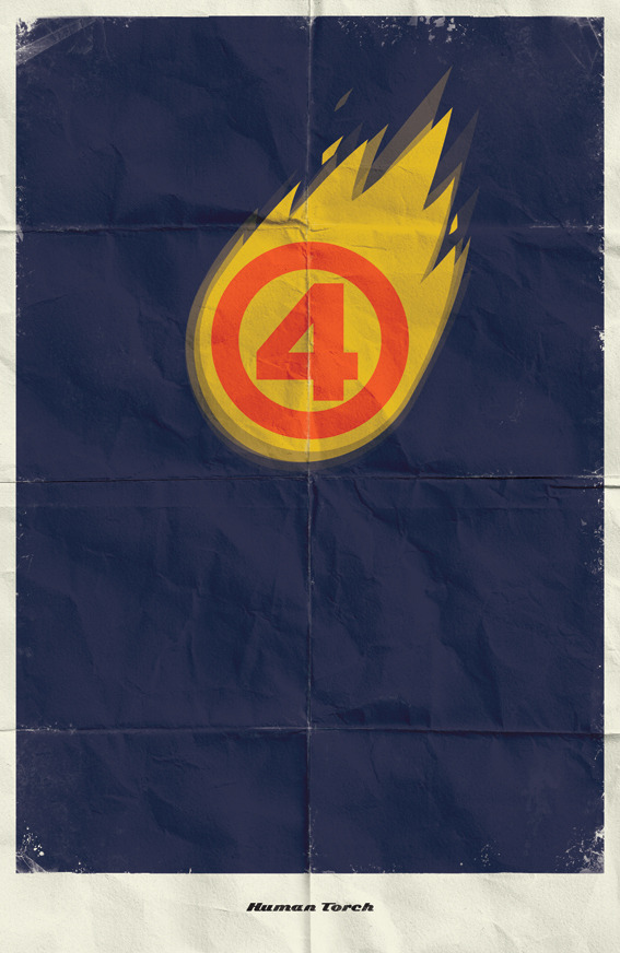 imthegdbatman:               Fantastic Four Posters   -  Marko Manev  