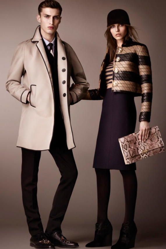  BURBERRY PRORSUM PRE-FALL/WINTER 2013 COLLECTION Christopher Bailey and the Burberry