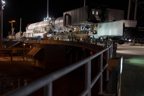 Cargo Craft Named After 1st Black Astronaut Slated to Head to Station : A Northrop Grumman Antares r