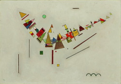   Wassily Kandinsky (Russian: 1866 -1944), Winkelschwung (Angular momentum), 1929.  