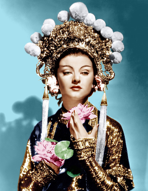 Myrna Loy as Fah Lo Suee in The Mask of Fu Manchu photograph by Clarence Sinclair Bull,1932