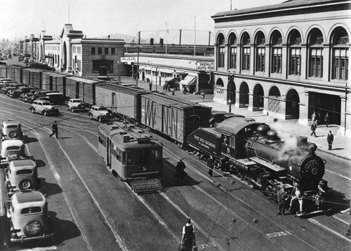 San FranciscoBelt Railroad, a short-line railroad along the Embarcadero from 1890– 1993.In the first