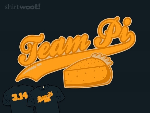 tshirtroundup:2 Slices of Pi - by ThatRobert &amp; fishbiscuit5Available for