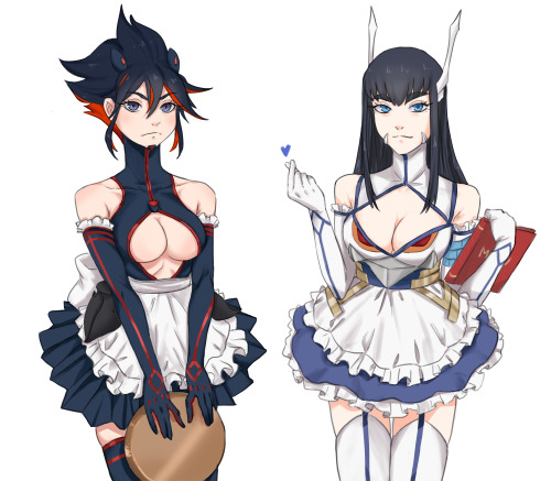 urustamu: (キルラキル) - 鬼龍院 皐月 纏流子  KILL LA KILL - Satsuki Kiryuin, Ryuko Matoi   twit