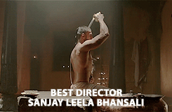 manchalaa-teri-ore:Bajirao Mastani + Filmfare Awards (2016)