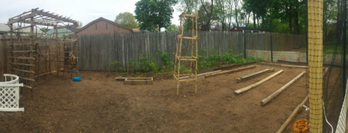 joannapedroza:Vegetable garden stages 1, 2 and 3…. can’t believe this is the same garden.What a beau