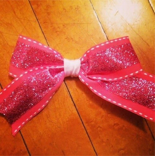 This weekend is breast cancer awareness weekend at the Ames/ISU I&rsquo;ve Arena. Here are the bows 