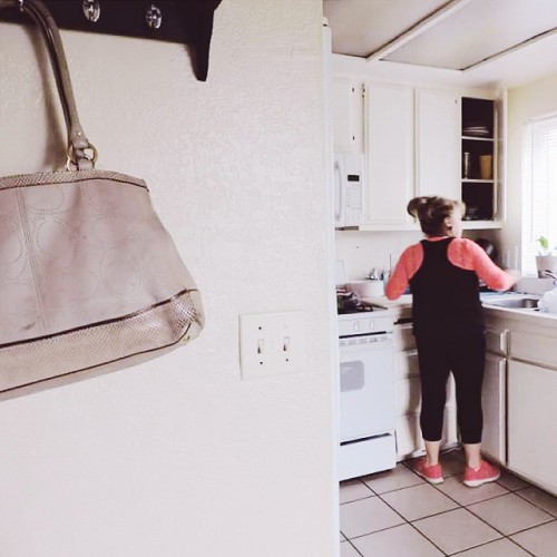 awkwarddiana:Grandma cleans everywhere she goes #vscocam