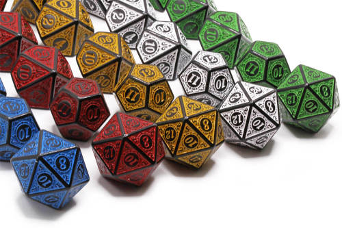 Bold and beautiful! Masterwork dice.