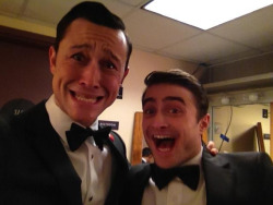 ssmiletolife:  Joseph and Daniel at the Oscars.