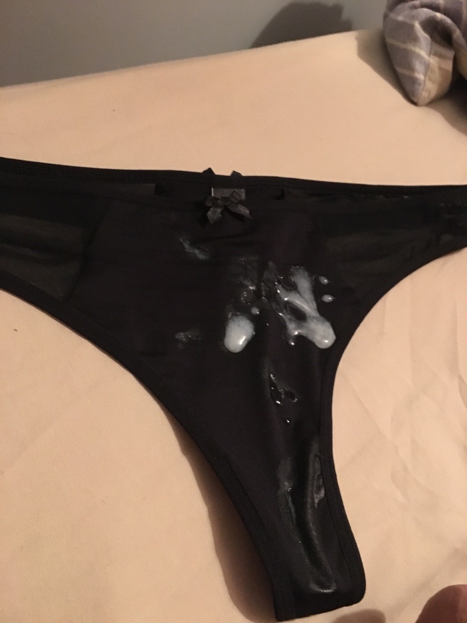 my-beautiful-fetish:Step mum got a brand new thong, i even had to peel the sticker