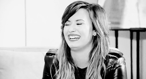 worldoffeelings:  @ddlovato: “Sometimes I smile so big, I get scared that my face