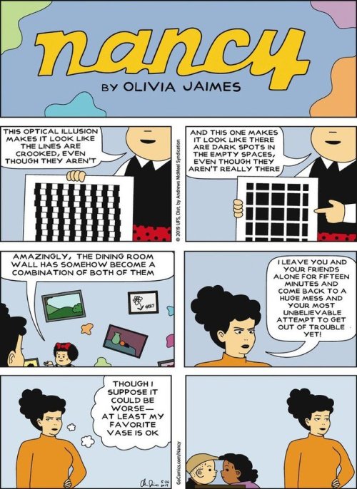 thewebcomicsreview: If you’re not reading Nancy, you really should be. This is such a well put