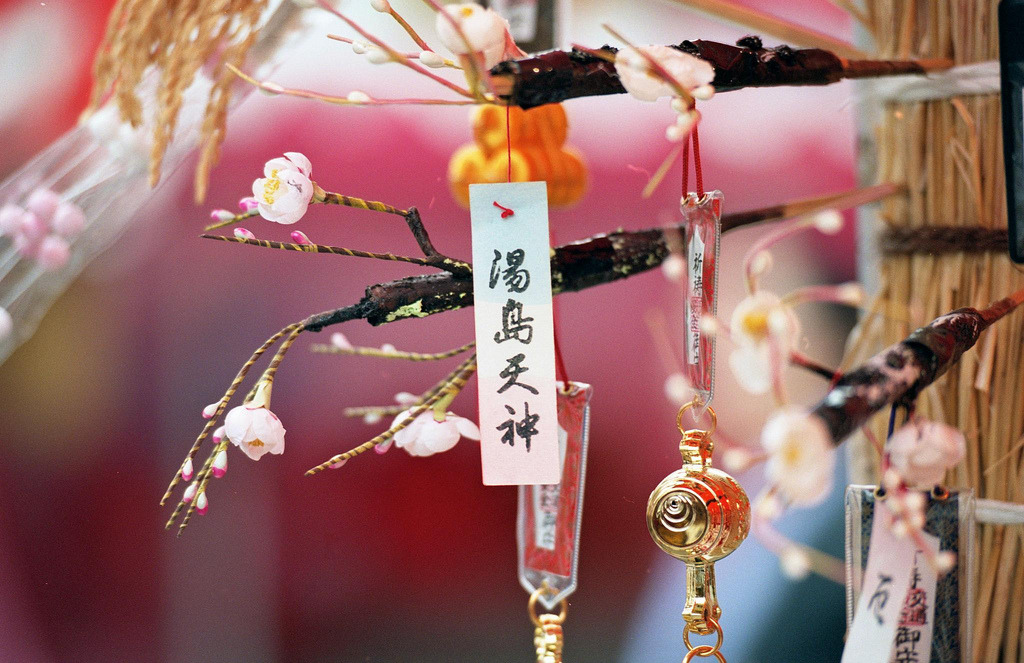 japan-overload:  湯島天神梅まつり，湯島天満宮 by kinhaku 