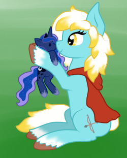 littleredmare:  See this? You is mine Luna!