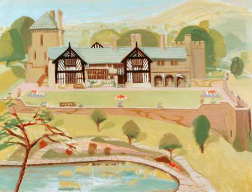 Shibden Hall, View of the Exterior, Mary Lord, 1970