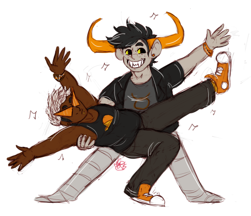 punchstuck:tankefunken:All the requests I got for Tavros Shipping Day that I drew during the stream!