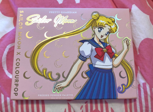silvermoon424:I finally got my ColourPop Sailor Moon makeup! It’s so pretty and I love it!