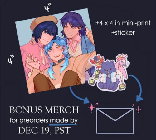 2 days left to get bonus merch with ANY pre-order from the Polyethylene store ! Realized that the da