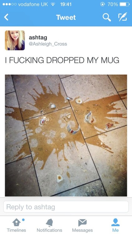 Porn photo wigglytuffer:  She fucking loved her mug