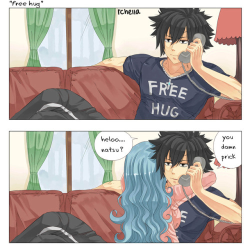 Gruvia x T-Shirt because everything can be weird