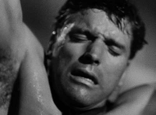 vietlad:BURT LANCASTER as William Earle “Bill” Saundersin KISS THE BLOOD OFF MY HANDS (1948) dir. No