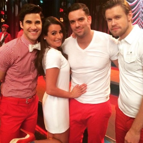 darrencriss-news-blog: MarkSalling: Can’t believe it’s been 6 years. Love them @MsLeaMic