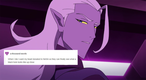 girlslikecarsandmonet:lotor + text post meme