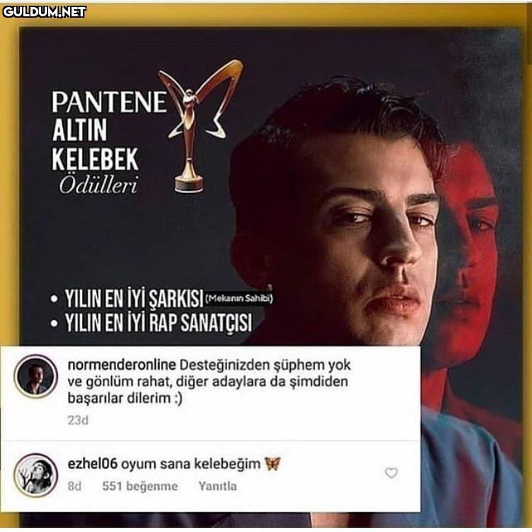 PANΤENΕ ALTIN KELEBEK...