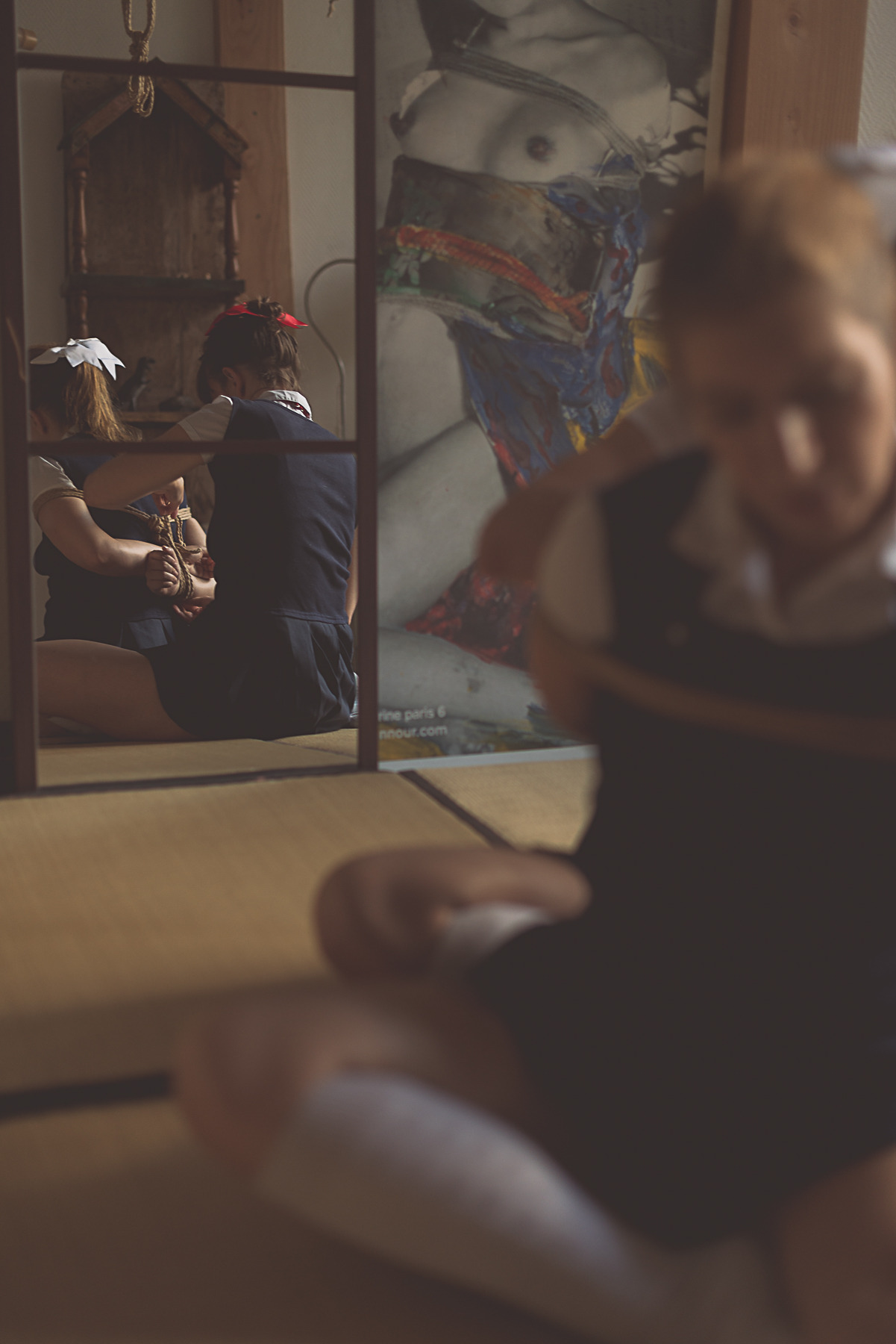 petitedeviant:  strictly-dirtyvonp:  @kissmedeadlydoll tying @strictly-nawa-kitsune