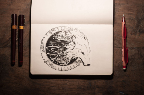 pixalry:  Game of Thrones Moleskin Sketches - Created by Viplov Singh