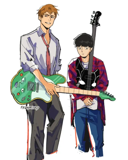AU Where Spirits And Such Is The Name Of Their Band