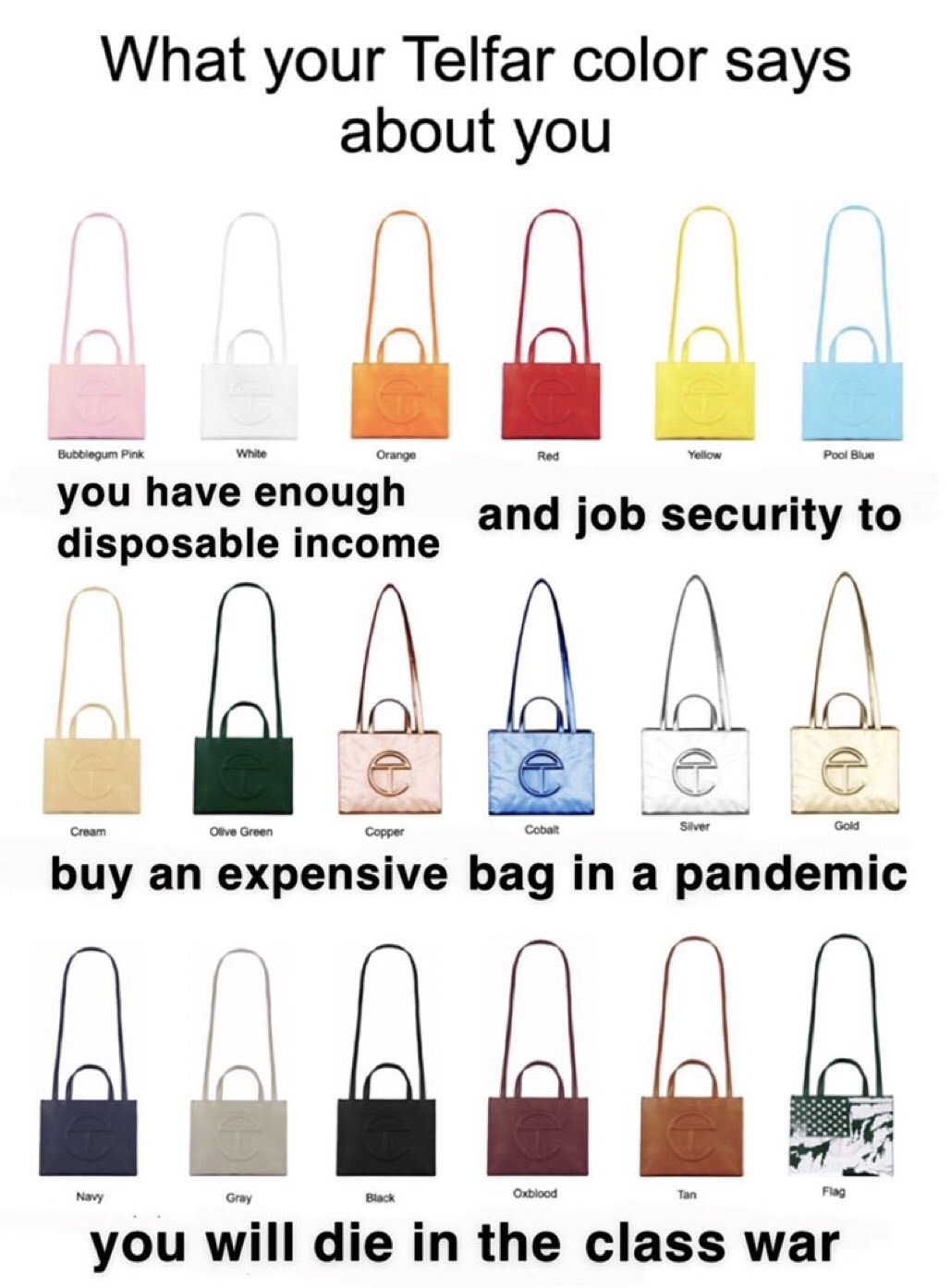 Everybody needs a tote bag, why not make a bougie 💅🏻 Just in