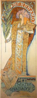 artist-mucha:  Poster for Victorien Sardou`s