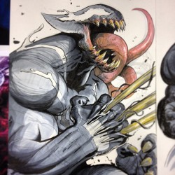 joverine: Wolverine in symbiote suit commission