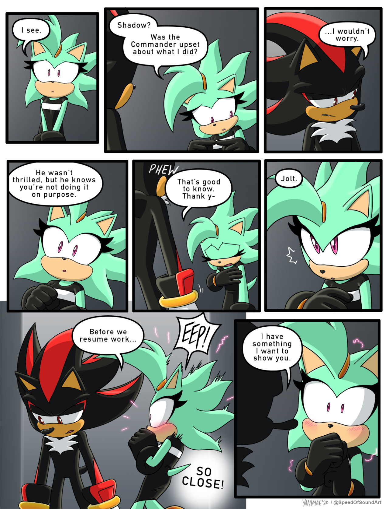 CRIMSONNE's fanart blog — Shadow the Bat has an unhealthy